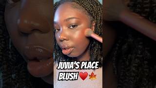 JUVIA’S PLACE BLUSH❤️ SHADE Dahlia juviasplace blush dahliablush makeup grwm trending repost [upl. by Yrahk]