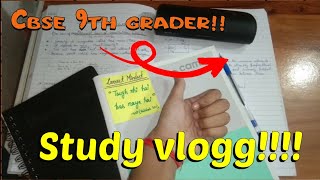 Study vlog of a cbse 9th grader📚 Todo lists  Like share and subscribe  Comment  Anshika [upl. by Hawken]