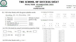 How to Create Maths Question Paper for Primary Classes In Ms Word  Technical Rehan Haidar [upl. by Siul]