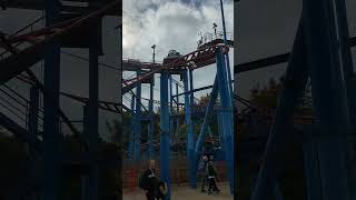 Spinball whizzer officialaltontowers rollercoaster sonic themepark subscribe [upl. by Georgine]