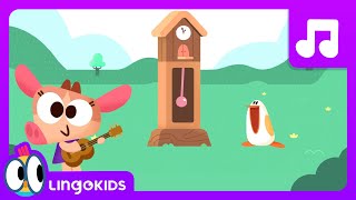 HICKORY DICKORY DOCK 🎵🕰️🐟 Best Nursery Rhymes for Kids  Lingokids [upl. by Angelico]