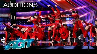 Rival Dance Groups Unite and Deliver a STUNNING Audition  AGT 2022 [upl. by Manvel]