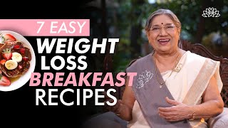 7 Easy to Make Breakfast Recipes for Weight Loss  Quick Easy Healthy Breakfast  Lose Weight Fast [upl. by Noisla]