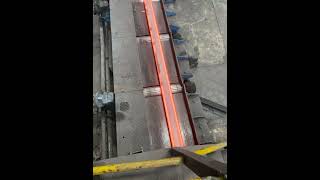 Hot rolled steel beam  Metalworking [upl. by Sonstrom]