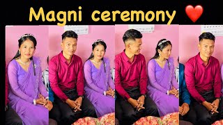 Christian magni ceremony  Hamro gharko jethi xori ❤️ Congratulations 🎊🍾both of you [upl. by Christopher]