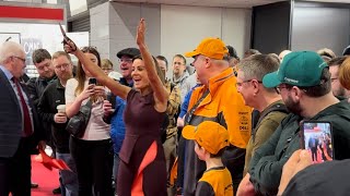 Natalie Pinkham opens the final day of autosportinternational revolution racecars A24 [upl. by Allsun358]