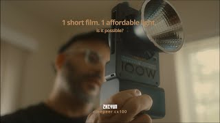 “CINEMATIC” short film with ONLY one portable light  ZHIYUN Cinepeer CX100 [upl. by Rosemary814]