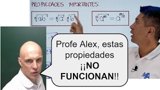 PROPIEDADES DE LA RADICACIÓN QUE NO SABEN LOS quotPROFESORESquot Matemáticas Básicas [upl. by Ykcaj]