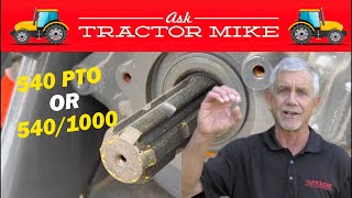 Demystifying Tractor PTO Speeds 540 Versus 5401000 RPM Explained [upl. by Danas]