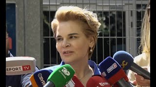 Arrestimi i Metës reagon Monika Kryemadhi [upl. by Ilahsiav]