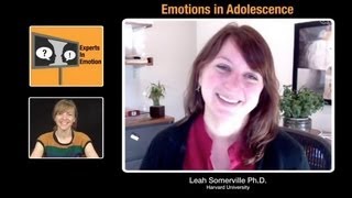 Experts in Emotion 152a  Leah Somerville on Emotion in Adolescence [upl. by Leizo]