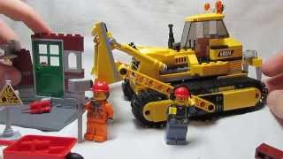 Обзор Lego 60074 БульдозерLEGO 60074 quotBulldozerquot review [upl. by Ettenawtna]