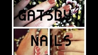 Gatsby Inspired 1920s Nails [upl. by Uamak917]