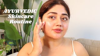 Ayurvedic Kumkumadi Skincare Routine for Glowing Skin all Skin Types  Kama Ayurveda  Review [upl. by Drislane796]