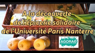 ÉpicerieSolidaire  A la découverte de lépicerie solidaire de lUniversité Paris Nanterre [upl. by Ethben]