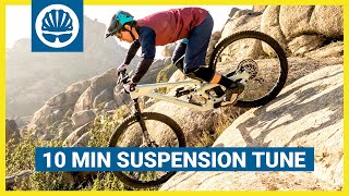 10 Minute Suspension Setup  Get Your MTB Dialled FAST [upl. by Yaja]