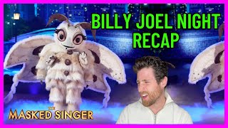 Billy Joel Night Clue Recap  Masked Singer [upl. by Eicyac578]