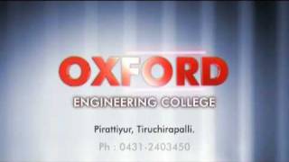 Oxford Engg CollegePirattiyur Trichy9 [upl. by Ajaj]