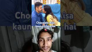 Chocolate khilana inse sikhe love comedy 🍫 [upl. by Anilorak537]