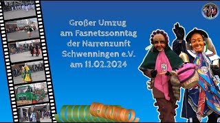 11022024 Großer Umzug in VSSchwenningen [upl. by Cyma]