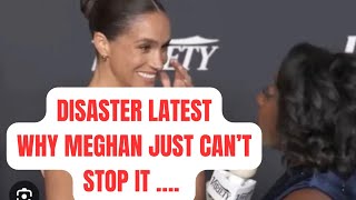 MEGHAN  WHY IS THIS NOW A DISASTER FOR HER …royal meghanandharry meghanmarkle [upl. by Enimasaj]