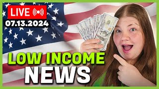 New Guaranteed Income Programs Coming Soon  Other Low Income News  July 2024 [upl. by Eelyrehc645]