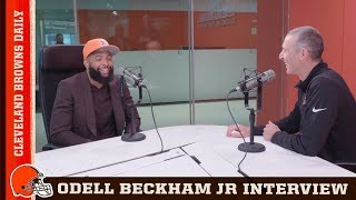 Odell Beckham Jr Interview  Cleveland Browns Daily [upl. by Kress]