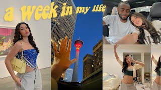 a week in my life VLOG  art day self care days  closet tour [upl. by Soble251]