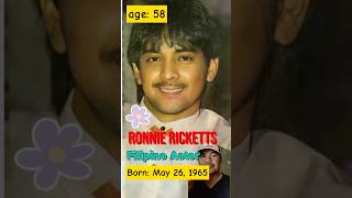 RONNIE RICKETTS now and then shortvideo shortsviral trending filipinoactor [upl. by Anitsua373]