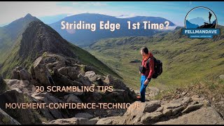 STRIDING EDGE 1st time 20 SCRAMBLING TIPS for this and others [upl. by Gross164]