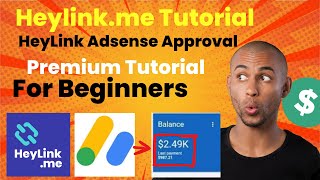 Heylink Adsense Approval Secret Course  How to Create a HeylinkMe  Heylink all problem solved [upl. by Rochell]