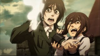 Pieck loses her hand  Attack on Titan Final Season Part 2 HD [upl. by Ecenahs]