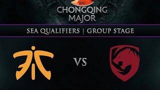 FNC vs Tigers Game 2  Chongqing Major SEA Qualifier Group Stage w GoDz Lyrical Jenkins [upl. by Svirad572]