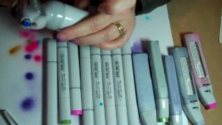 Copic Airbrush tips and Hints [upl. by Perkin]