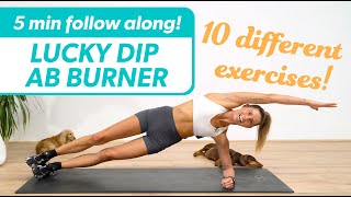 5min AB WORKOUT  6 PACK ABS DEEP CORE amp OBLIQUES  No Equipment Follow Along [upl. by Jacquie390]