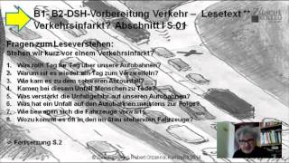 A2B1 Fragen zum Leseverstehen S1 Verkehrsinfarkt [upl. by Huberman]