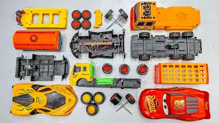 Finding amp Collecting Quality Toy Pair Parts Then Assemble  Spiderman Car Oil Truck Disney Car [upl. by Latsirk660]