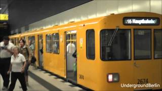 Berliner UBahn  U55 1080p [upl. by Ameehsat727]