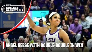 ANGEL REESE THE DOUBLEDOUBLE QUEEN 👑  ESPN College Basketball [upl. by Ennovad]