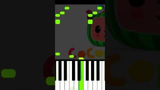 COCOMELON INTRO ON PIANO shorts [upl. by Notsae]