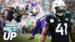 Josh HinesAllen vs Cam Robinson MICD UP in Week 10 vs Vikings  Jacksonville Jaguars [upl. by Naujal329]