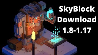 SkyBlock Server DOWNLOAD 18117 [upl. by Lyndes]