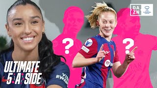 quotCan I Pick A Legendquot  Sakina Karchaoui Picks Her Ultimate FiveASide Team [upl. by Kcirre806]