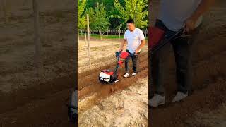 Multifunctional microtillage machine rotary tillage weeding ditching leveling and fertilizing [upl. by Yks]