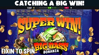 CATCHING a BIG WIN ⫸ BIG BASS BONANZA 🐟 Chumba Casino [upl. by Ecenaj]