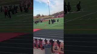 Frederick high school performing for Regional marching band competition at lengianore high school [upl. by Esiole]