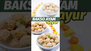 BAKSO AYAM SAYUR baso bakso baksoayam baksoenak fyp [upl. by Viv]