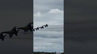 NAS JAX Naval Air Show 2024 BlueAngels [upl. by Ahsetan]