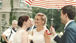 Caro amp Tobi Hochzeit Zamek Moszna Wesele 27072018 [upl. by Bolitho540]