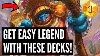 The 5 BEST DECKS to get LEGEND in Standard Wild and Twist after the SNAKE NERF [upl. by Miner486]